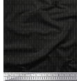 thumbnail image 1 of Soimoi Moss Georgette Fabric Hand Drawn Line Shirting Print Fabric by Yard 42 Inch Wide, 1 of 3