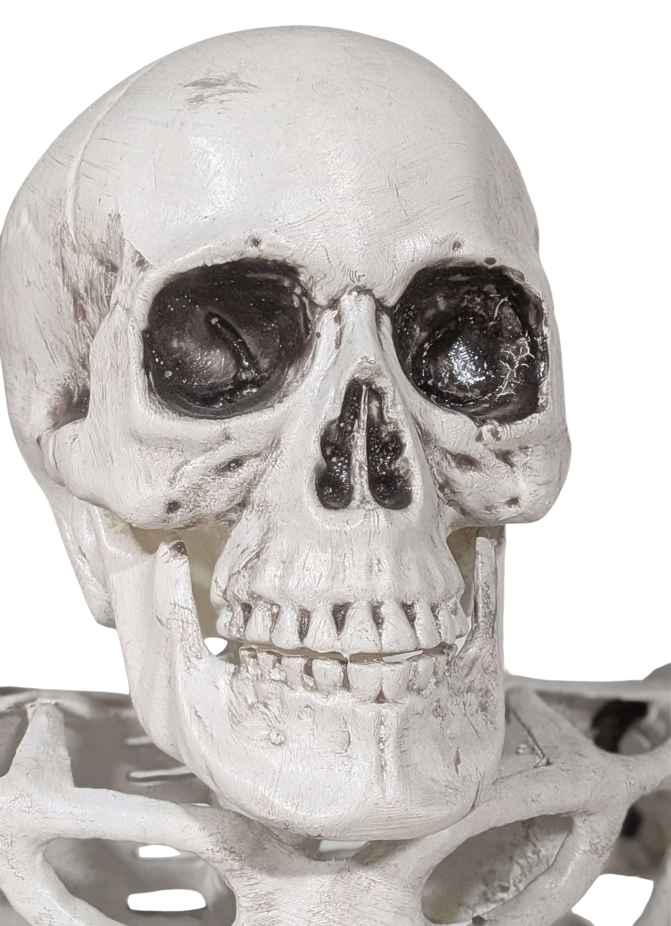 Squelette de Tombe en Plastique Couleur Os de 28 cm Way to Celebrate! Pour Décoration d'Extérieur d'Halloween ou d'Intérieur. Un Accessoire Effrayant pour Votre Cour ou Votre Maison.
