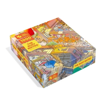 The Busy Bistro 1000 Piece Jigsaw Puzzle from The Magic Puzzle Company Series Two