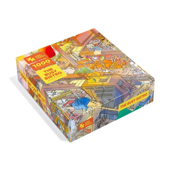 The Busy Bistro 1000 Piece Jigsaw Puzzle from The Magic Puzzle Company Series Two