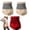 Red#shapewear for women tummy control seamless, variant on SZJXBUY Everyday Shapewear for Women 3 Piece Stretch Tummy Control Skinny Panty High-Waist Shaping Underwear Breathable Shaper Briefs for Daily Wear Beige,M