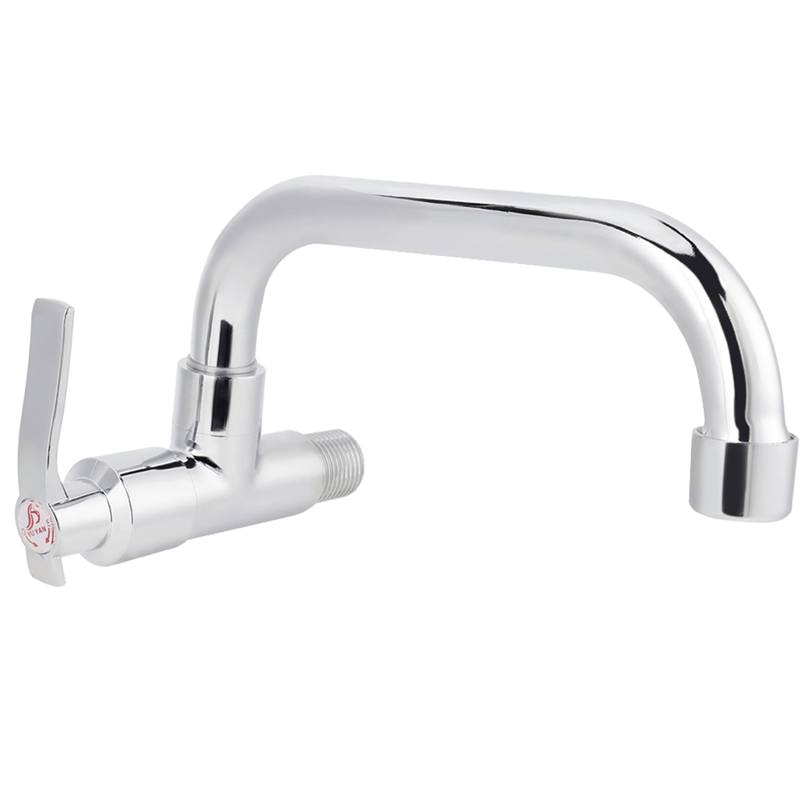 Samfox Water Faucet, G1/2in Wall Mounted Single Cold Water Tap Sink Water Faucet for Home Kitchen (A)