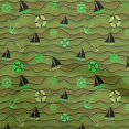 thumbnail image 1 of oneOone Polyester Spandex Medium Purple Fabric Sea Craft Projects Decor Fabric Printed By The Yard 56 Inch Wide, 1 of 4