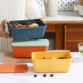 thumbnail image 4 of TIMIFIS Lunch Boxs Bento Box Adult Lunch Box Compartment Meal Prep Container for Kids Stackable Snack Containers for School and Travel Lunch Microwave Safe Kitchen Essentials, 4 of 6