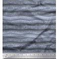 thumbnail image 2 of Soimoi Tissu en Poly Georgette à Rayures Horizontales au Mètre 42 Pouces de Large, 2 of 5