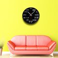 thumbnail image 3 of Creative Mathematics Blackboard Clock Wall Clock Teacher Gift for Classroom Home Office, 3 of 7