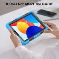 thumbnail image 4 of XYX For Xiaomi Redmi Pad SE 8.7 inch 2024, 360 Rotating Shockproof Cover with Stand, Screen Protector, Shoulder Strap, Sky Blue, 4 of 7