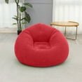 thumbnail image 2 of Prime Day Deals Flocking PVC Inflatable Sofa Portable Inflatable Lounger for Camping & Beach Inflatable Couch for Indoor and Outdoor Camping Couch Inflatable Flocking Couch, 2 of 9