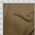thumbnail image 3 of oneOone Polyester Spandex Brown Fabric Asian Floral Block Craft Projects Decor Fabric Printed By The Yard 56 Inch Wide, 3 of 5