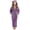 Violetgirls une Pièce Pyjama, variante sur aohooy Pyjama en Molleton pour Filles à Fermeture Éclair, Combinaison Ample en Sherpa à Capuche avec Oreilles, Manches Longues, Tenue de Détente une Pièce, Violet, 5 Ans