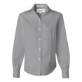 thumbnail image 1 of Van Heusen Chemise Oxford Sans Repassage pour Femmes, m, Gris Français, 1 of 3