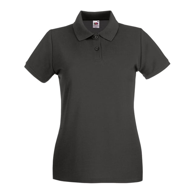 Fruit Of The Loom Womens Premium Fitted Short-Sleeved Polo Shirt