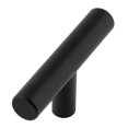 thumbnail image 3 of Era Rounded T Knob 4-Pack Matte Black, 3 of 7