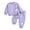 Purple, variant on dmqupv Cowgirl Outfits For Girls Toddler Baby Girl Clothes Cute Floral Long Sleeve Sweathsirt Fall Winter Outfits Kids Pullover Pants Set Purple,Size for 6-9 Months