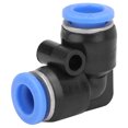 thumbnail image 2 of Push To Connect Tube Fitting, Pneumatic Tube Fitting Male Elbow , 10Pcs For Ro System Automation Equipment, 2 of 7