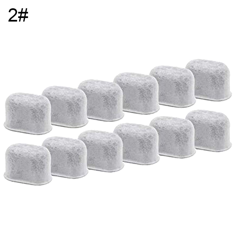 Flmtop 6/12/24Pcs Replacement Activated Charcoal Coffee Maker Machine Water Filter
