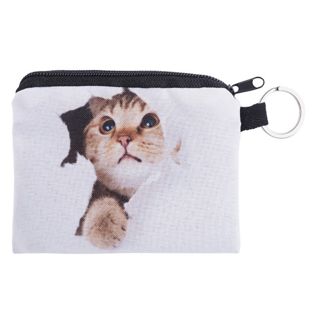 Coin Bag Fashion Creative Portable 3D Printed Coin Purse Change Purse Coin Pouch