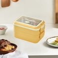 thumbnail image 4 of Border Student Bento Box Children Sealed Fruit Box Salad Box Work Microwave Lunch Box Chopsticks Dip Container Cute Kids Bento Lunch Box, 4 of 6