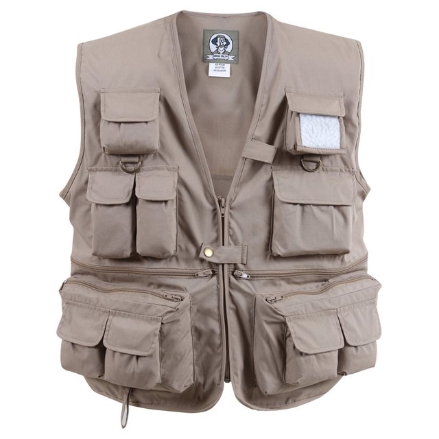 Rothco Veste de Voyage Uncle Milty - Kaki, 4X-grande