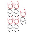 thumbnail image 2 of 5 Sets Banana Test Lead Testing Cable Female to Female 4mm 0.75mm² 1000V 15A Set Kit, 2 of 14