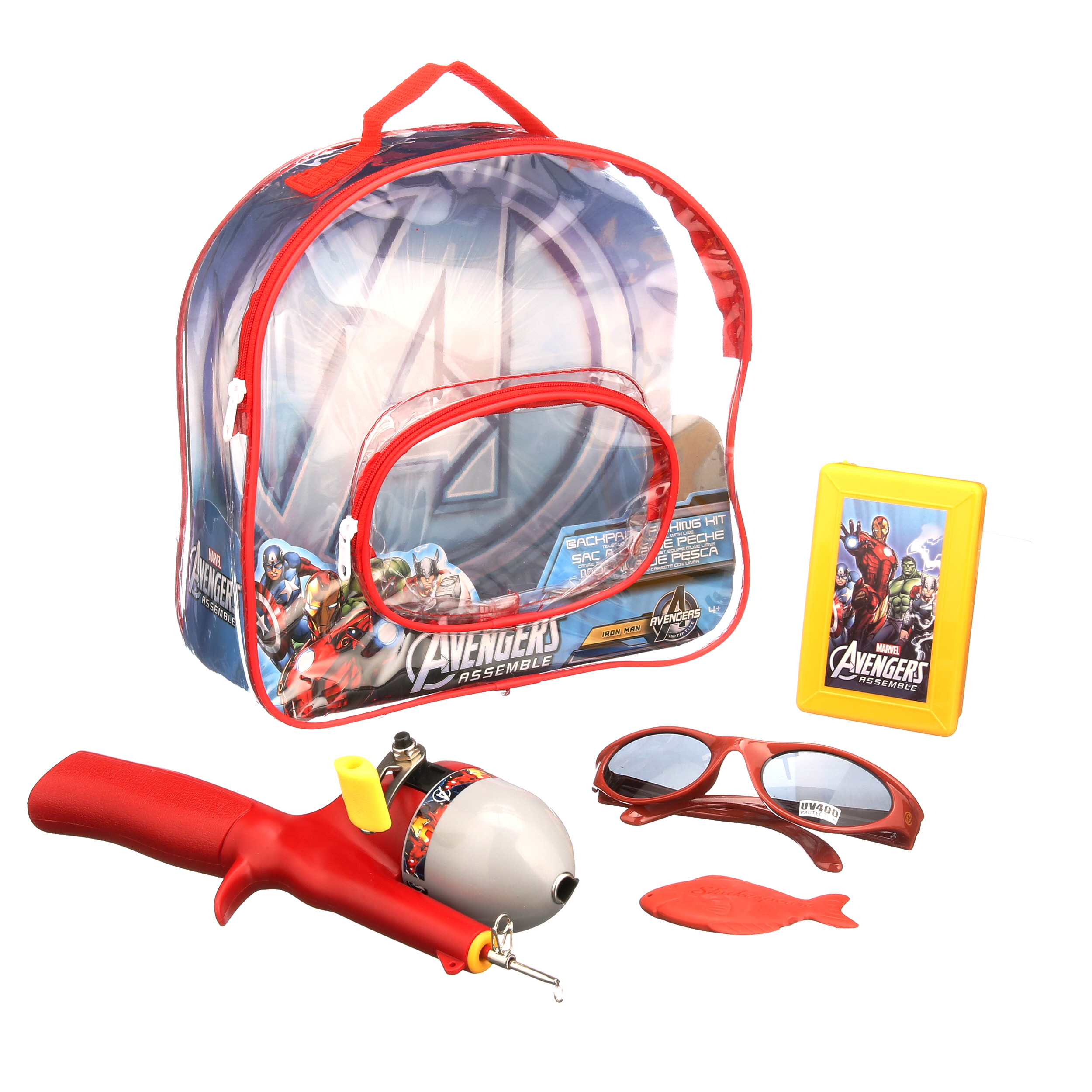 Trousse de sac à dos de pêche Ironman de Shakespeare pour enfants