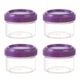 thumbnail image 1 of SUTENGDA Salad Dressing Container- 35ml Small Containers with Lids Leakproof Condiment Containers  Reusable Plastic Sauce Containers Stackable Small Dipping Sauce Cups Set Without BPA (4, 1 of 8
