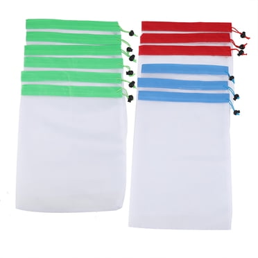 Mesh Bag, Mesh Bags, 12Pcs Small Mesh Bags Small Mesh Bag For Fruits Toys