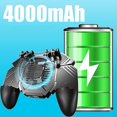 thumbnail image 2 of MEMO AK77 Game Trigger Phone Cooler Fan Game Controller Controller with Fan Mobile Trigger Joystick(4000MAh), 2 of 5