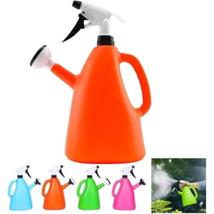 ZZkhGO Abreuvoir à double usage Canette d'arrosage, Poubelle d'eau portable pour plantes, Petit pot d'abreuillage avec tête de rose pour les fleurs potées de jardin Balcon
