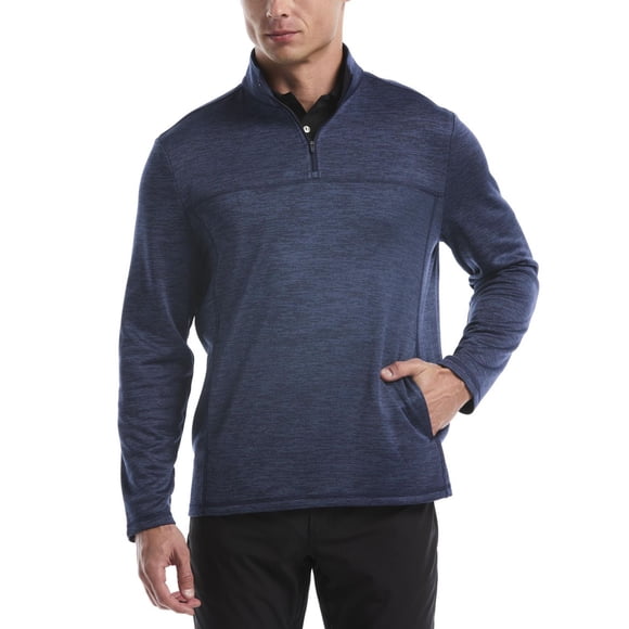 Ben Hogan Performance Men's Long Sleeve Solid Fleece Golf 1/4 Zip