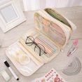 thumbnail image 1 of Boovnll Pencil Pouch, Portable Large Capacity Multifunction Multi-Layer Coin Pouch, Pencil Bag with Zipper for Home, Office Supplies Storage, Pencil Case, 1 of 8