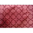 thumbnail image 4 of oneOone Cotton Silk Fabric Quatrefoil Block Printed Craft Fabric BTY 42 Inch Wide, 4 of 4