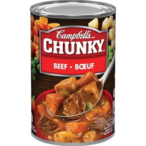 Campbell's® Chunky® Boeuf prêt à servir soupe, étagère stable
