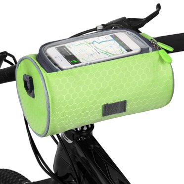 Sac de Guidon Imperméable pour Vélo Sac avant de Bicyclette Support de Téléphone à Écran Tactile