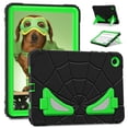 thumbnail image 1 of Étui Robuste Super Héros Enfants Sécuritaire en Silicone TPU PC à Armure Rigide pour Samsung Tab A9 A8 Plus Tablette Support Antichute Antichoc Noir Vert Tab A9 Plus 11 2023, 1 of 6