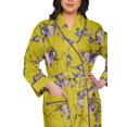 thumbnail image 4 of Moomaya Printed WoMen's Robe Dressing Gown With Pockets Bath Robe Girls, 4 of 6