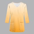 thumbnail image 5 of Funicet Hauts pour Femmes, Vêtements pour Femmes, Nouvelle Mode T-Shirt Décontracté Col en V Imprimé Col Rond Manches 3/4 Vêtements d'Allaitement Haut, Hauts Manches 3/4 pour Femmes, Hauts Décontractés pour Femmes, 5 of 5
