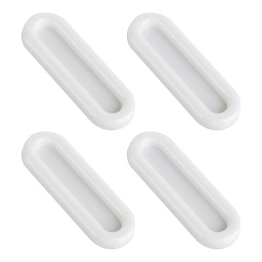 XZNGL 4 Pieces Self-Stick Instant Cabinet Drawer Handle Helper Auxiliary Kitchen Cabinet Door Window Handle Sticker Convenient Opening Stick-On Handles