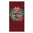 thumbnail image 1 of Christmas Door Hanging Decoration Holiday Party Scene Background Cloth for Festive Home, 1 of 5