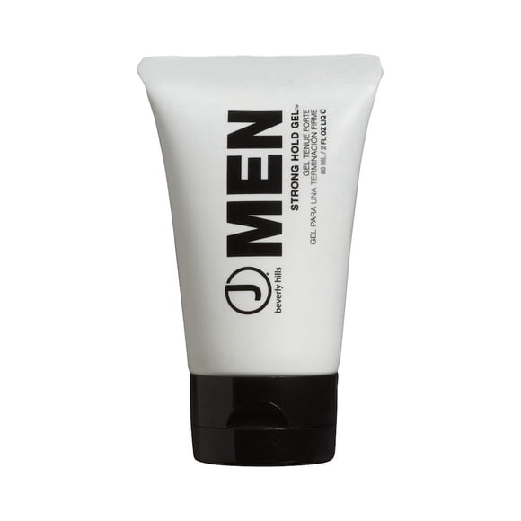 J Beverly Hills Men's Strong Hold Hair Gel with Aloe Vera for Promoting Hair Growth (2 Oz 4 Oz)