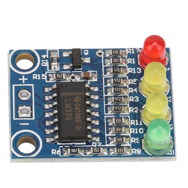 Module d'Indication de Batterie 12V, Indicateur de Capacité de Puissance, Alimentation Électrique Haute Précision, Indicateur de Batterie à 4 Chiffres, Automobile pour Batterie de Stockage