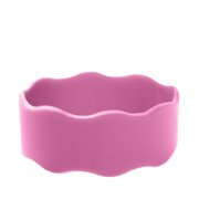 AKEGAMN Personalized Baby Bottle Labels For Daycare Water Bottle Name Bands Customized Engraved Silicone Baby Reusable Bottle Straps Labels For Cups School 2PCS