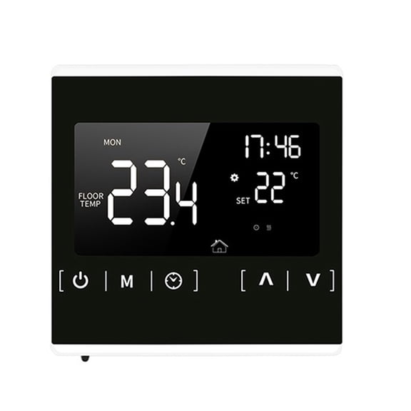 Smart LCD Touchscreen Thermostat For Home Programmable Electric Floor Heating System, Thermoregulator AC 85-250V Temperature ,Temperature calibrating