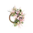 thumbnail image 2 of pitrice Easter Wreath Garland Colored Eggs Indoor Outdoor Spring Wreath Circle, 2 of 9