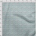 thumbnail image 4 of oneOone Rayon Light Blue Fabric Travel Sewing Material Print Fabric By The Yard 56 Inch Wide, 4 of 4