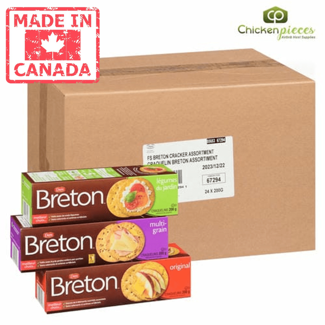Dare Cracker Breton Assortment 200G/7oz (24/Case) - Canadian Made