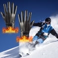 thumbnail image 1 of XYAIYT Gants d'Hiver pour Hommes, Boucle de Poignet Réglable, Écran Tactile, Compatible avec Cyclisme en Plein Air, Cadeau de Course, Costume Décontracté en Polyester et Velours, Chaud et Coupe-Vent pour Temps Froid, 1 of 5
