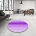 thumbnail image 4 of Ahgly Tapis Rectangulaire Lavable en Machine Intérieur Transitionnel Violet Violet, 2 Pieds x 4 Pieds, 4 of 7