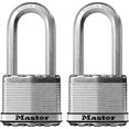 thumbnail image 1 of Master Lock 235292 Cadenas Laminé en Acier Inoxydable de 2,5 Po - Lot de 2, 1 of 1