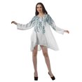 thumbnail image 4 of Moomaya Robe de Cocktail Imprimée à Manches Longues Tenues de Noël Robe Courte pour les Fêtes, 4 of 4